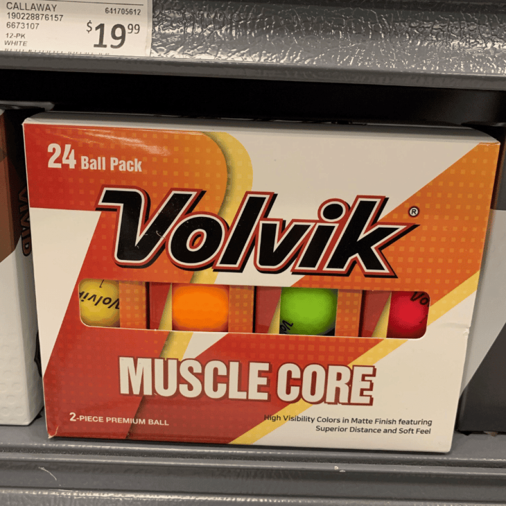 Volvik Muscle Core Golf Ball